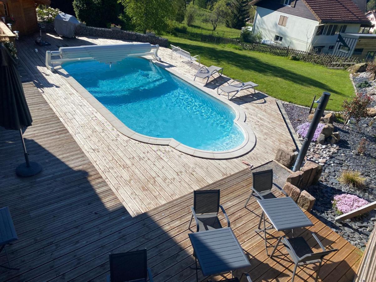 Le Chalet De La Deviniere, Bain Nordique Exterieur Chauffe Xonrupt-Longemer Luaran gambar